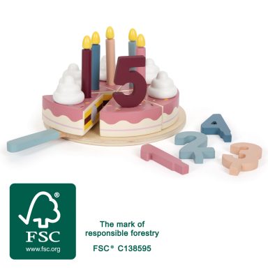 Torta di compleanno da tagliare € 25,00